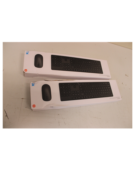 SALE OUT. Xiaomi Keyboard and Mouse Keyboard and Mouse Set Wireless EN DAMAGED PACKAGING Wireless connection Black