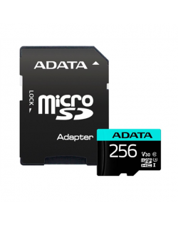 ADATA Premier Pro UHS-I U3 256 GB micro SDXC Flash memory class 10 with Adapter