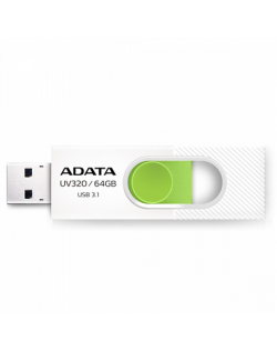 ADATA UV320 64 GB USB 3.1 White/Green