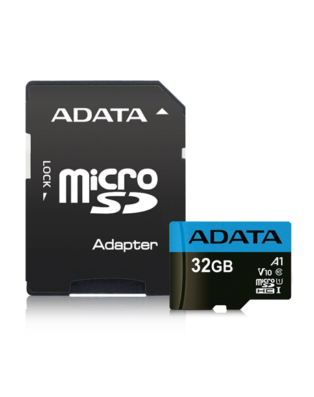 ADATA Premier UHS-I 32 GB microSDHC Flash memory class 10 Adapter