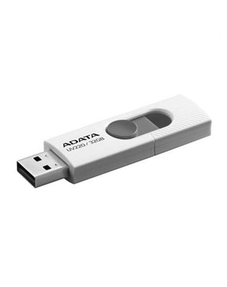 ADATA UV220 32 GB USB 2.0 White/Gray