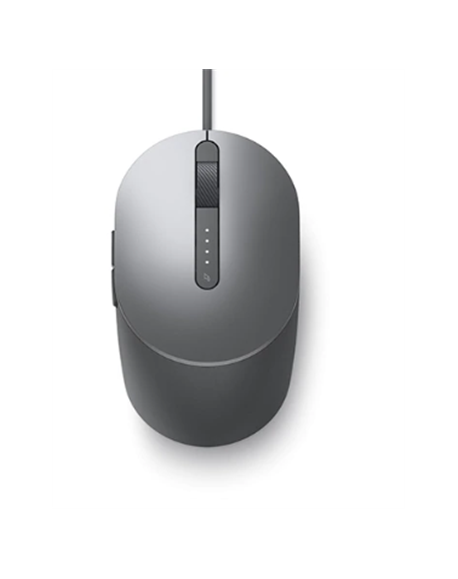 Dell Laser Mouse MS3220 wired, Titan Grey, Wired - USB 2.0