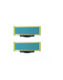 Philips Replaceable blade (2 pcs) QP225/50 OneBlade Black/Green