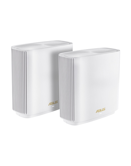 Asus ZenWiFi XT9 AX7800 Tri Band Mesh Router Wifi 6 802.11ax (2pk white) Asus