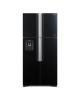 Hitachi | R-W661PRU1 (GBK) | Refrigerator | Energy efficiency class F | Free standing | Side by side | Height 183.5 cm | Fridge 