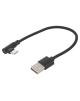 Gembird | Angled USB Type-C charging and data cable | CC-USB2-AMCML-0.2M | Black