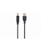 Gembird | Cable | USB2 AM-BM | Lightning to USB | Gold plated contacts, moulded cable | Black