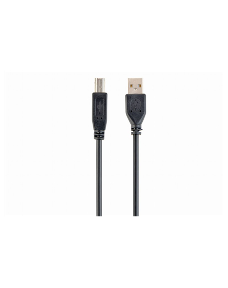 Gembird | Cable | USB2 AM-BM | Lightning to USB | Gold plated contacts, moulded cable | Black