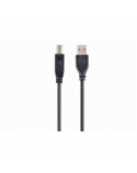 Gembird | Cable | USB2 AM-BM | Lightning to USB | Gold plated contacts, moulded cable | Black