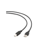 Gembird | Cable | USB2 AM-BM | Lightning to USB | Gold plated contacts, moulded cable | Black
