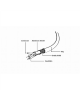 Gembird | Cable | USB2 AM-BM | Lightning to USB | Gold plated contacts, moulded cable | Black