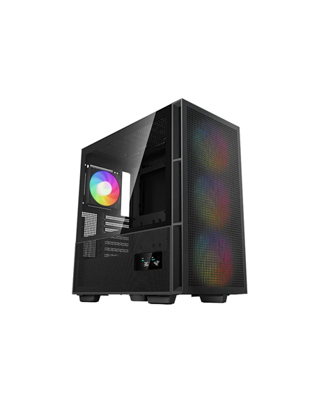 Deepcool | MID TOWER CASE | CH560 Digital | Side window | Black | Mid-Tower | Power supply included No | ATX PS2
