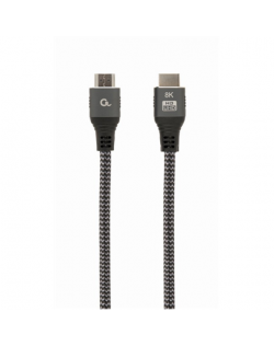 Gembird | Ultra High speed HDMI cable with Ethernet, 8K select plus series | CCB-HDMI8K-2M | HDMI 2.1 downwards | Copper
