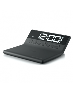 Muse | Radio with a wireless charger | M-168 WI | Black | Portable