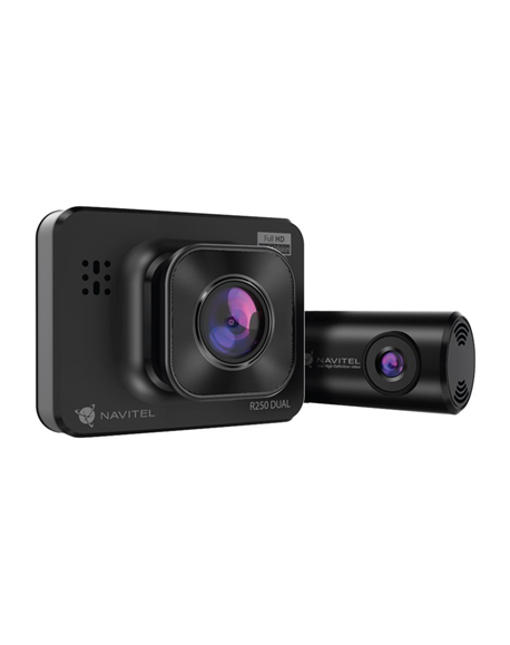 Navitel | R250 DUAL | Full HD | Dash Cam With an Additional Rearview Camera