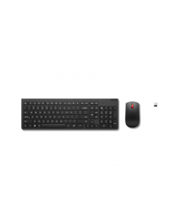 Lenovo | Essential Wireless Combo Keyboard and Mouse Gen2 | Keyboard and Mouse Set | 2.4 GHz | NORD | Black