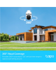 TP-LINK | Pan/Tilt Security WiFi Camera | TC40 | Dome | 2 MP | 3mm | IP65 | H.264 | Micro SD, Max. 512GB