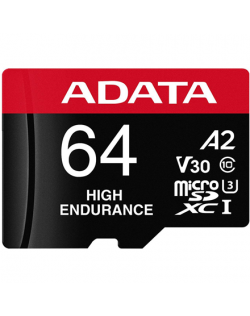 ADATA | UHS-I | 64 GB | microSDXC/SDHC | Flash memory class 10 | Adapter