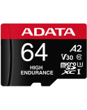 ADATA | UHS-I | 64 GB | microSDXC/SDHC | Flash memory class 10 | Adapter