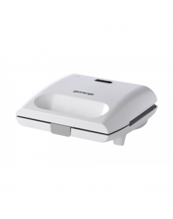 Gorenje Sandwich Maker SM701GCW 700 W, Number of plates 1, Number of pastry 1, White