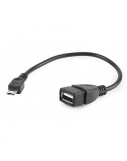 Cablexpert USB OTG AF to Micro BM cable, 0.15 m