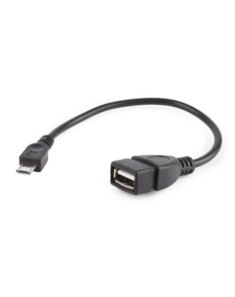 Cablexpert USB OTG AF to Micro BM cable, 0.15 m