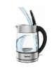TEFAL | Kettle | KI772D | Electric | 2400 W | 1.7 L | Glass | 360° rotational base | Stainless Steel/Black