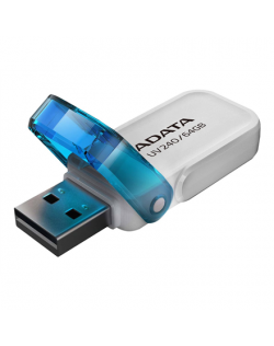 ADATA | USB Flash Drive | UV240 | 64 GB | USB 2.0 | White