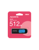 ADATA | USB Flash Drive | UV128 | 512 GB | USB 3.2 Gen1 | Black/Blue