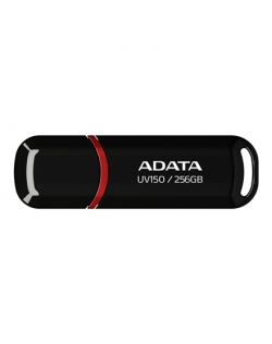 ADATA | USB Flash Drive | UV150 | 256 GB | USB 3.2 Gen1 | Black