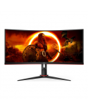 AOC | CU34G2XP/BK | 34 " | VA | 3440 x 1440 pixels | 21:9 | 1 ms | Black | HDMI ports quantity 2 | 180 Hz