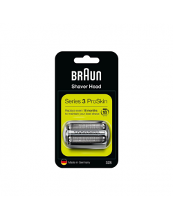 Braun | 32S Shaver Replacement Head for Series 3 | Silver/Black