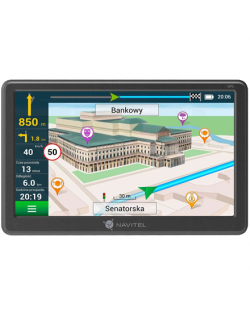 Navitel | GPS Navigator With a Magnetic Mount | E707 Magnetic | 800 x 480 | GPS (satellite) | Maps included