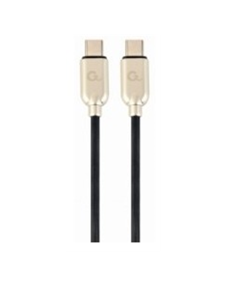 Gembird | 60 W Type-C Power Delivery (PD) charging and data cable | CC-USB2PD60-CMCM-1M | Black