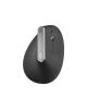 Logitech | Ergonomic Mouse | MX VERTICAL | Wireless | USB, Bluetooth | Graphite