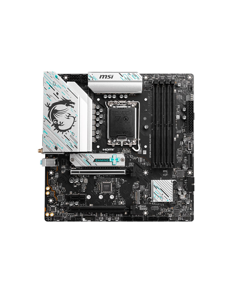 MSI | B760M GAMING PLUS WIFI | Processor family Intel | Processor socket LGA1700 | DDR5 | Supported hard disk drive interfaces S