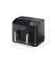 Sharp | Air Fryer | AF-GD82AE-B | Power 1800 W | Capacity 8 L | Black