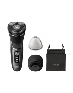 Philips | Shaver | S3343/13 | Operating time (max) 60 min | Wet & Dry | Lithium Ion | Black