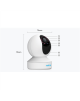 Reolink | Super HD Camera | E Series E340 | PTZ | 5 MP | 2.8-4mm/F2.0 | H.264 | Micro SD, Max. 256 GB