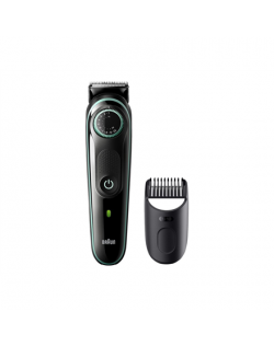 Braun Beard Trimmer | BT3341 | Cordless and corded | Number of length steps 39 | Black