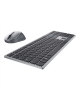 Premier Multi-Device Keyboard and Mouse | KM7321W | Wireless | Ukrainian | Titanium Gray | 2.4 GHz, Bluetooth 5.0