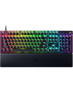 Razer | Gaming Keyboard | Huntsman V3 Pro | Gaming Keyboard | Wired | Nordic | Black | Analog Optical