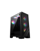 MSI PC Case MAG FORGE 120A AIRFLOW Side window Black Mid-Tower Power supply included No