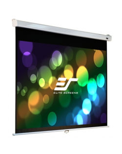 Elite Screens Manual Series M113NWS1 Diagonal 113 ", 1:1, Viewable screen width (W) 203 cm, White