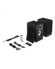 Sharp CP-SS30 Bookshelf Speakers, Black Sharp | Speakers | CP-SS30(BK) Bookshelf | 60 W | Bluetooth | Black | Wireless connectio