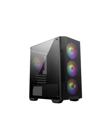 MSI PC Case MAG FORGE M100A Black Micro ATX Tower Power supply included No
