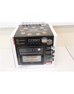 SALE OUT. Caso | 03000 AirFry Chef 1700 | Air Fryer | Power 1700 W | Capacity 22 L | Black | DAMAGED PACKAGING, DENT ON CORPUS, 