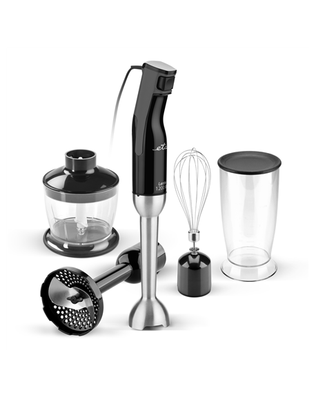 ETA Lento ETA401790000 | Hand Blender | 1200 W | Number of speeds 2 | Chopper | Black/Stainless Steel