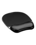 Fellowes | Mouse pad with wrist pillow | 202 x 235 x 25 mm | Black