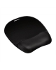 Fellowes | Mouse pad with wrist pillow | 202 x 235 x 25.4 mm | Black